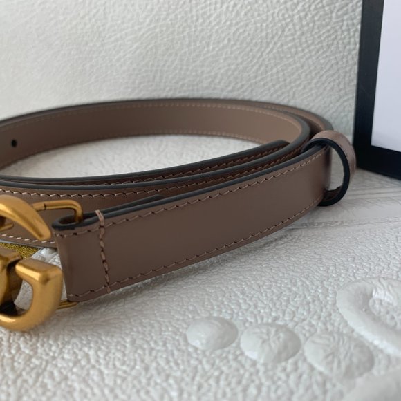 Leather belts with double G buckle main image 6